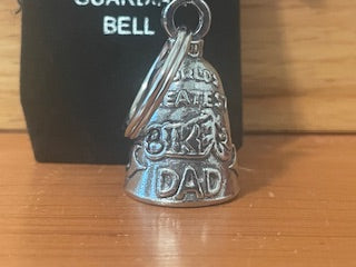 World's Greatest Biker Dad Guardian Bell