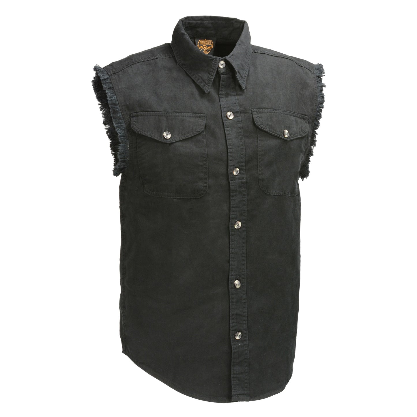 Men’s Lightweight Sleeveless Denim Shirt