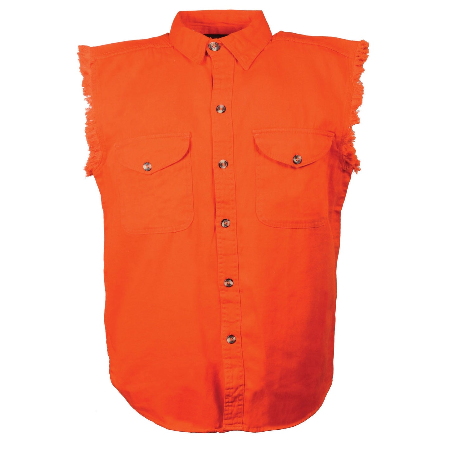 Men’s Lightweight Sleeveless Denim Shirt