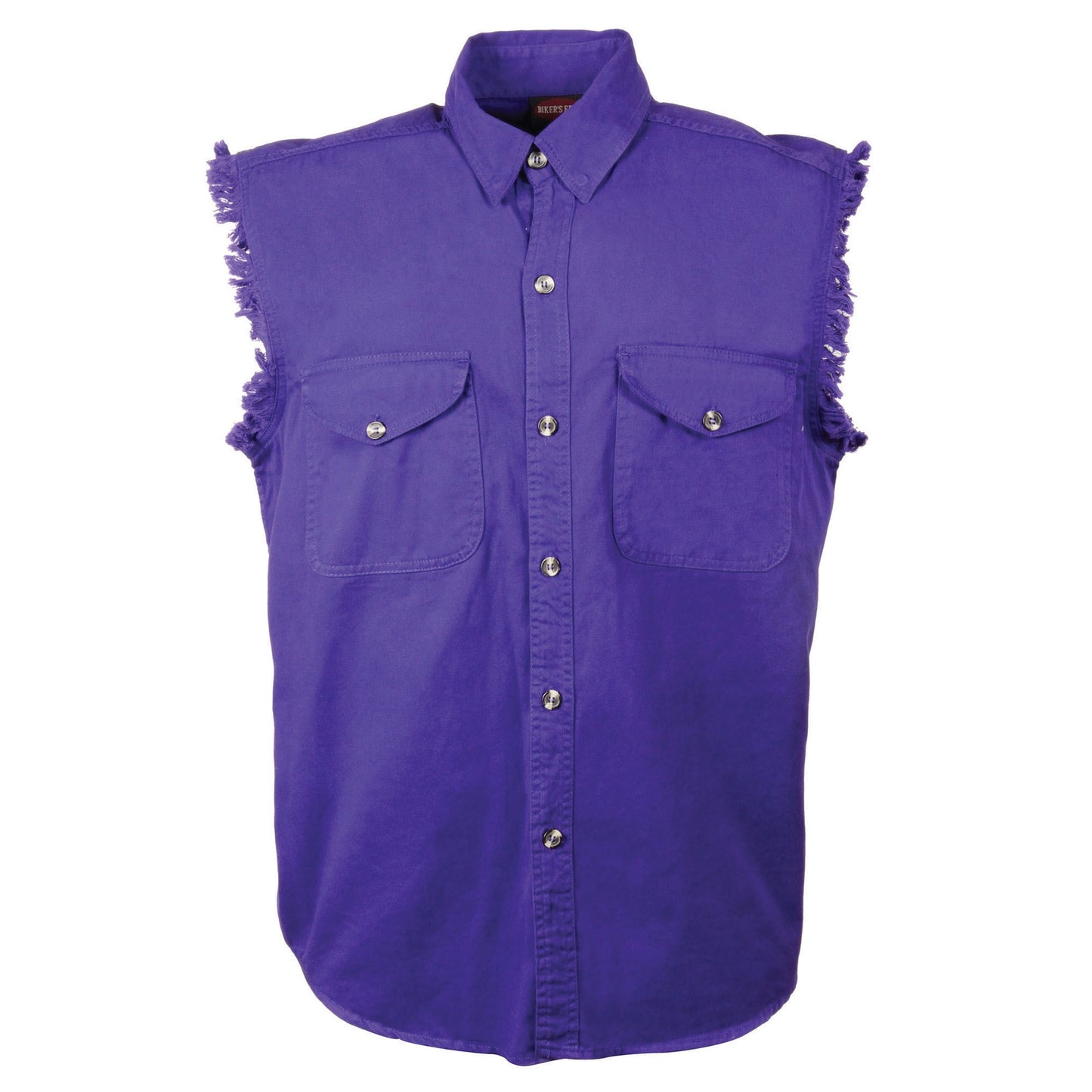 Men’s Lightweight Sleeveless Denim Shirt