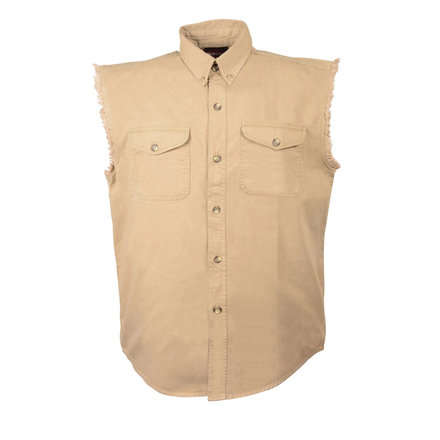 Men’s Lightweight Sleeveless Denim Shirt