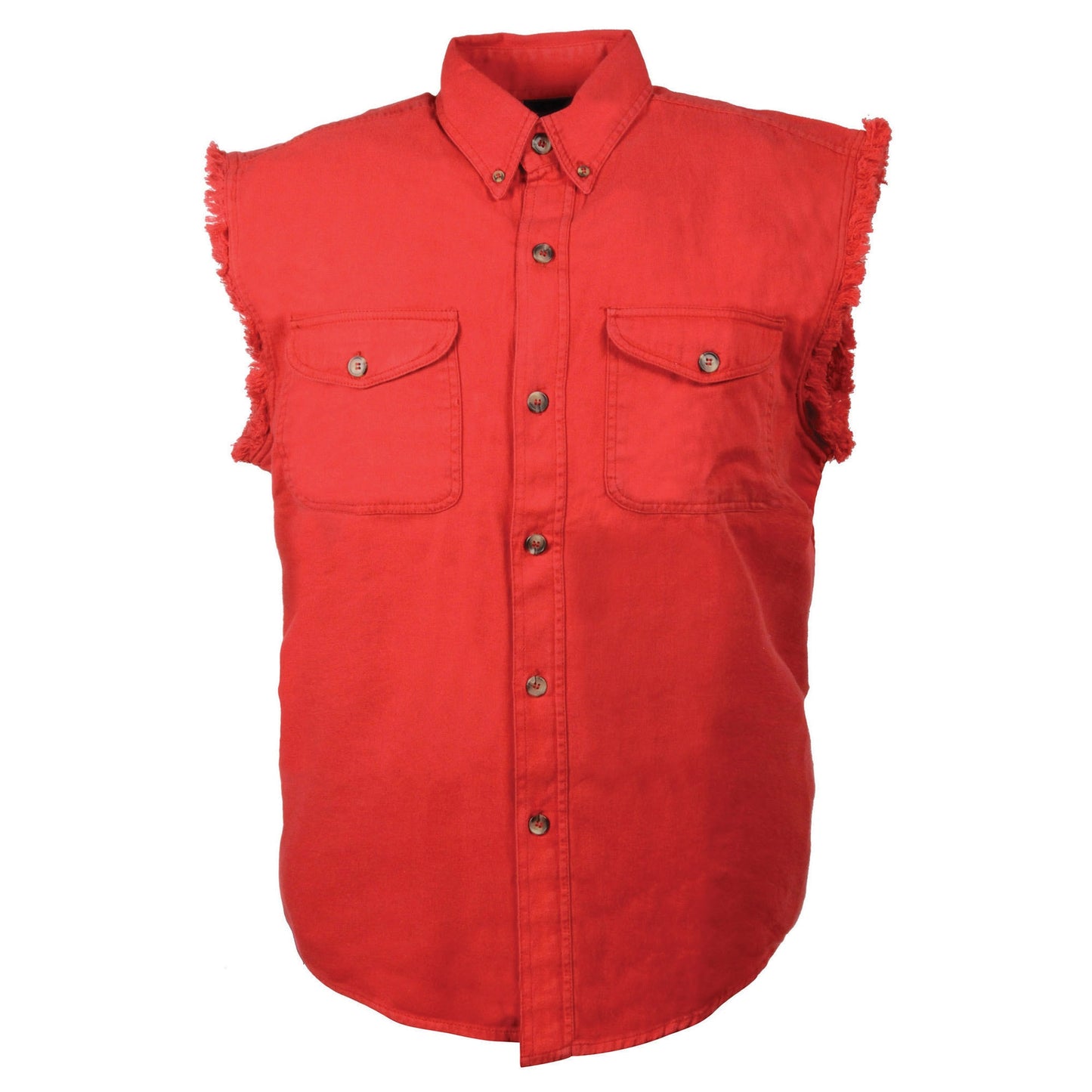 Men’s Lightweight Sleeveless Denim Shirt