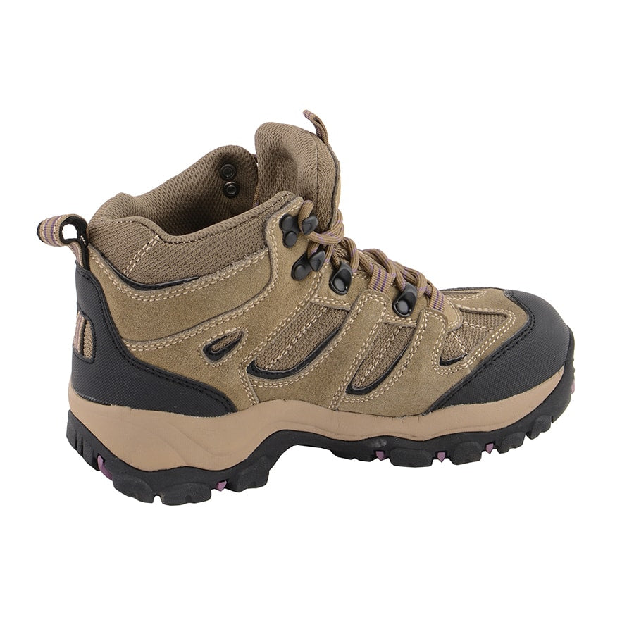 Ladies Waterproof Brown Hiking Boot