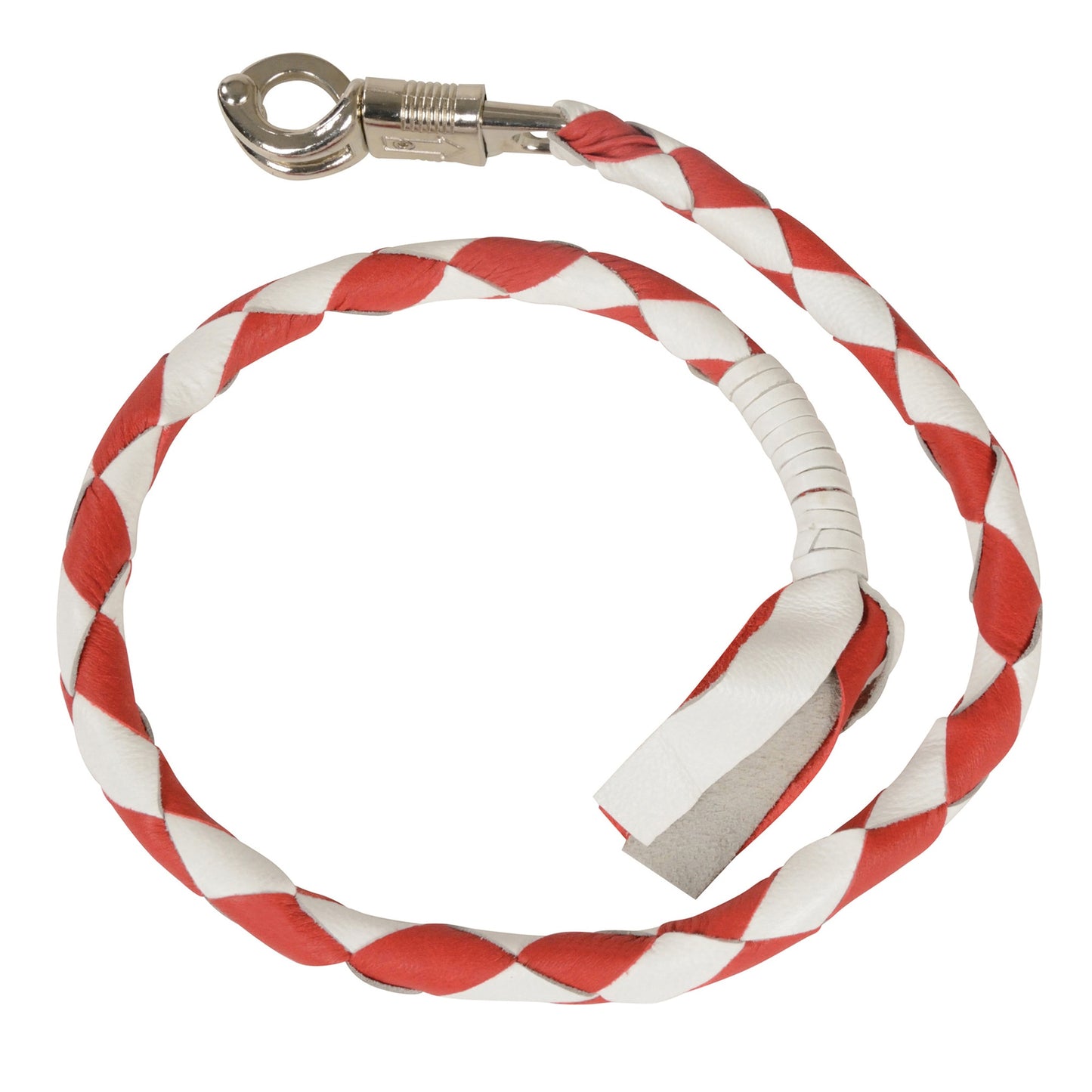 Leather “Get Back” Whip for Motorcycles