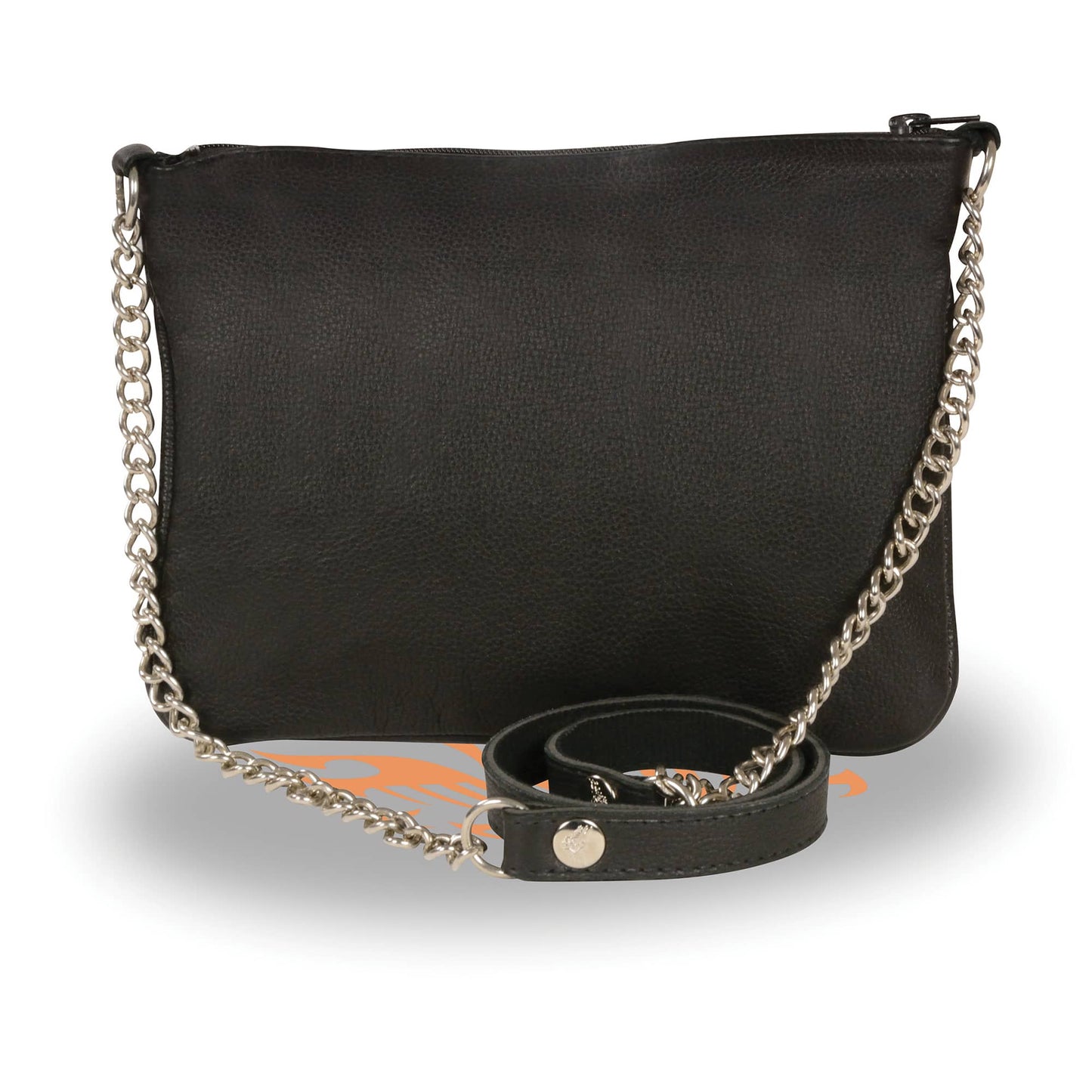 Ladies Chain Strap Riveted Shoulder Bag