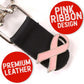 Milwaukee Leather Pink Ribbon Medalion Vest Extender 6.5" Single