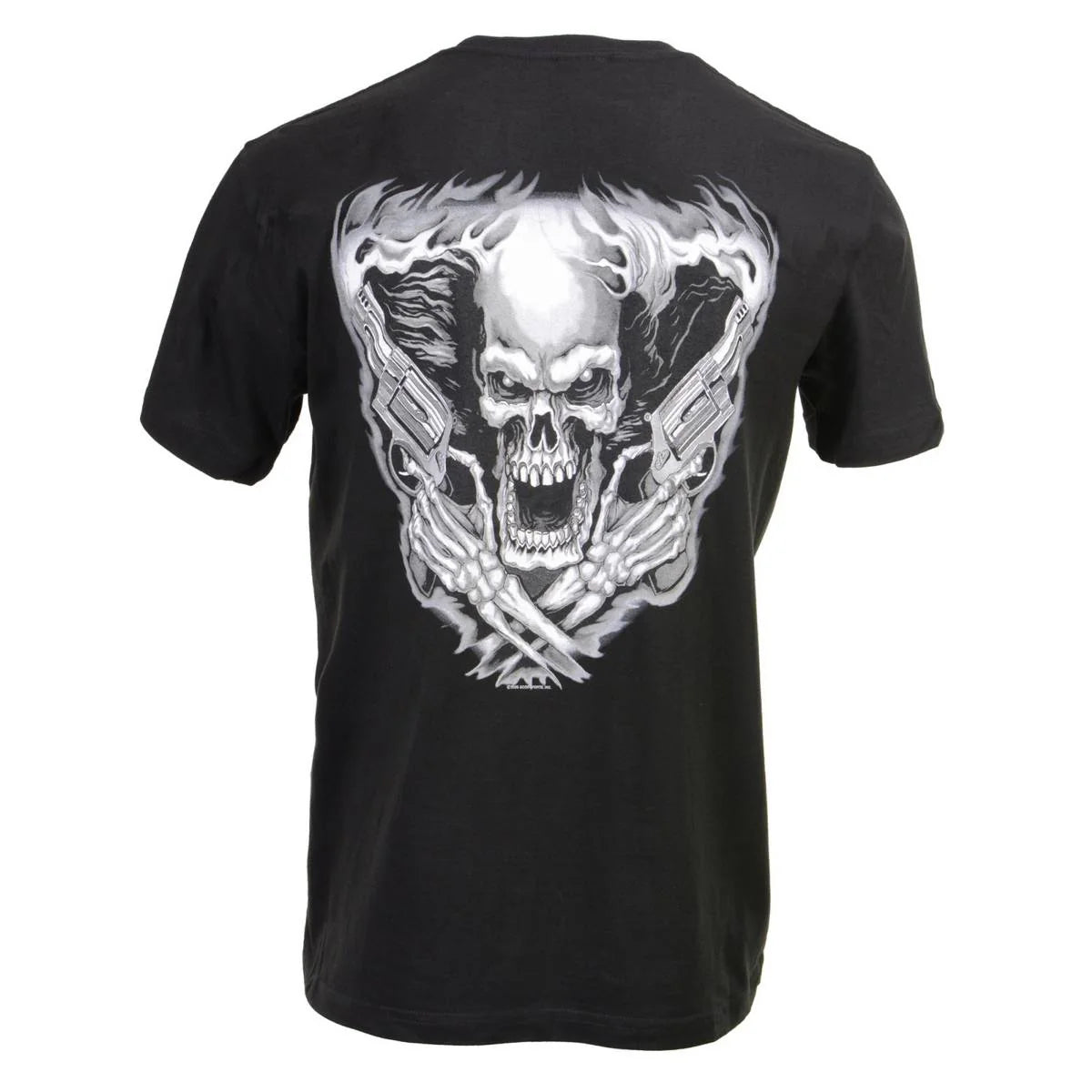 Men's Assassin' Double Sided Black T-Shirt