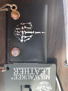 Milwaukee Leather Chain Tri-Fold Wallet