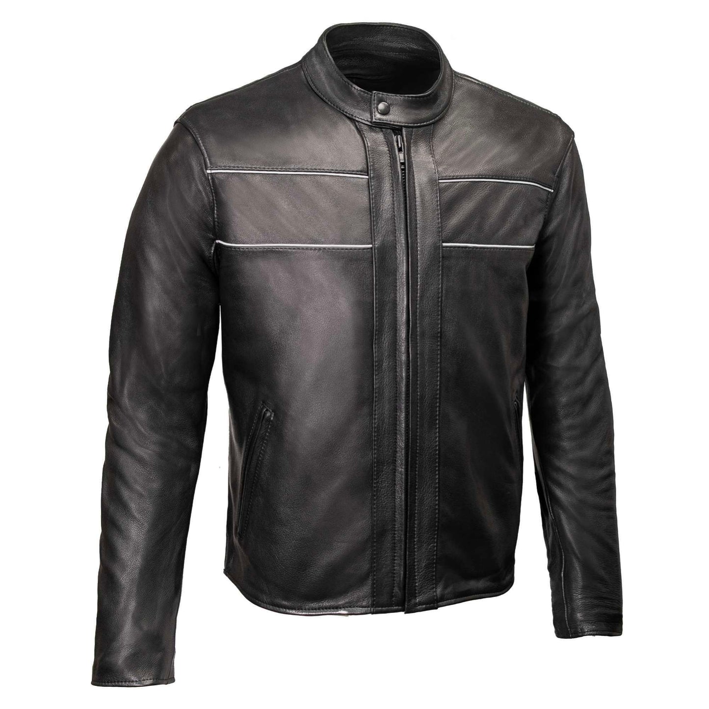 🔥 Milwaukee Leather USA‑Made “Echo” Jacket — Premium Craftsmanship. Maximum Visibility. Built for Real Riders. 🔥