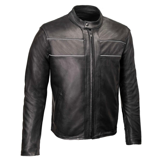 🔥 Milwaukee Leather USA‑Made “Echo” Jacket — Premium Craftsmanship. Maximum Visibility. Built for Real Riders. 🔥