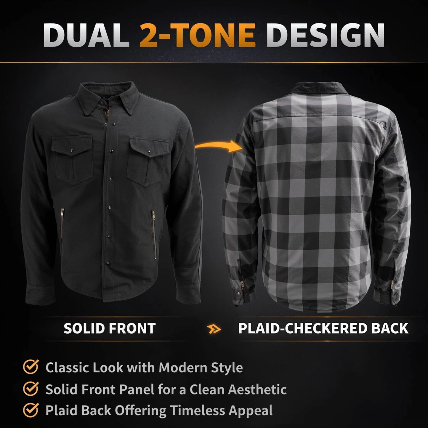 Leather Men’s Two-Tone