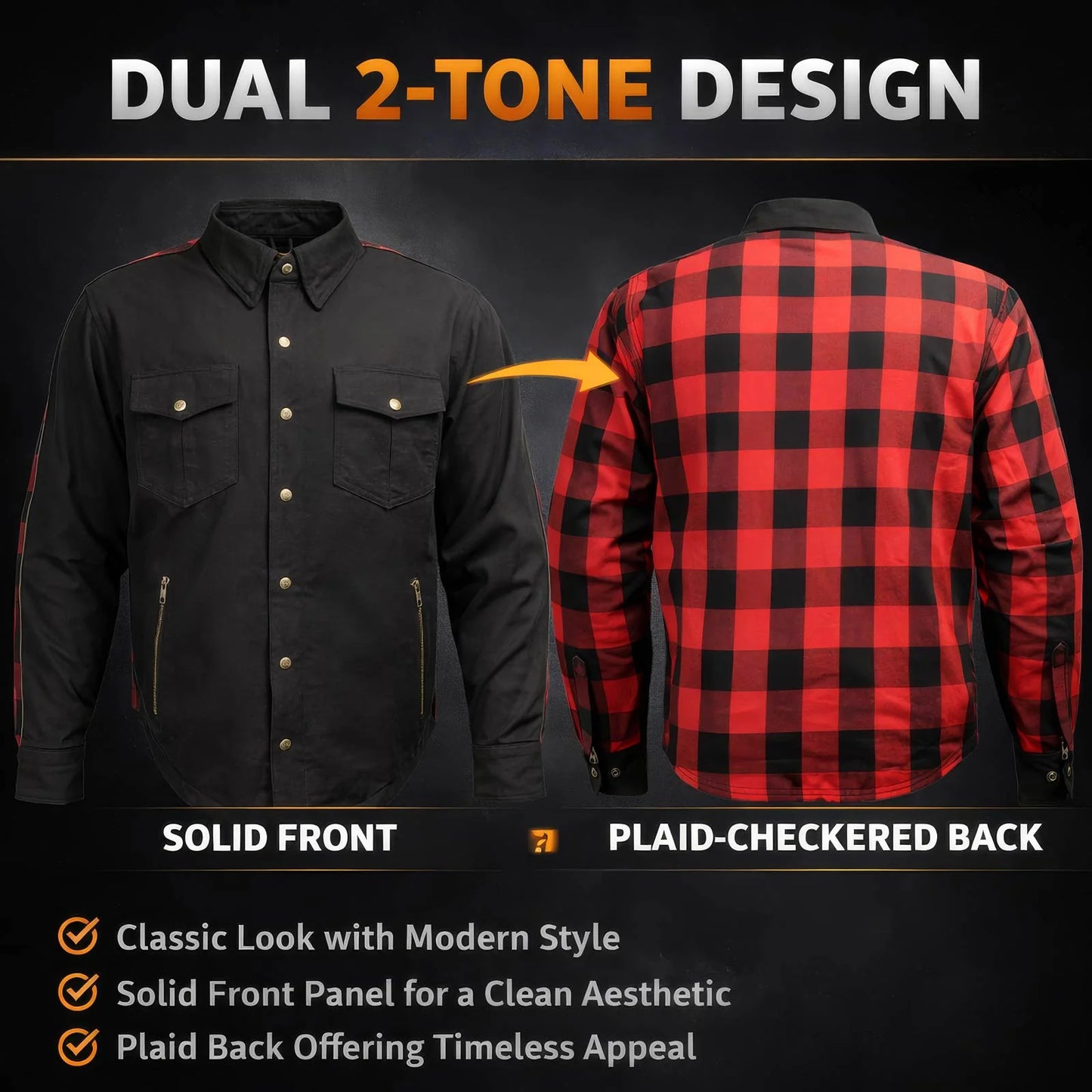 Leather Men’s Two-Tone