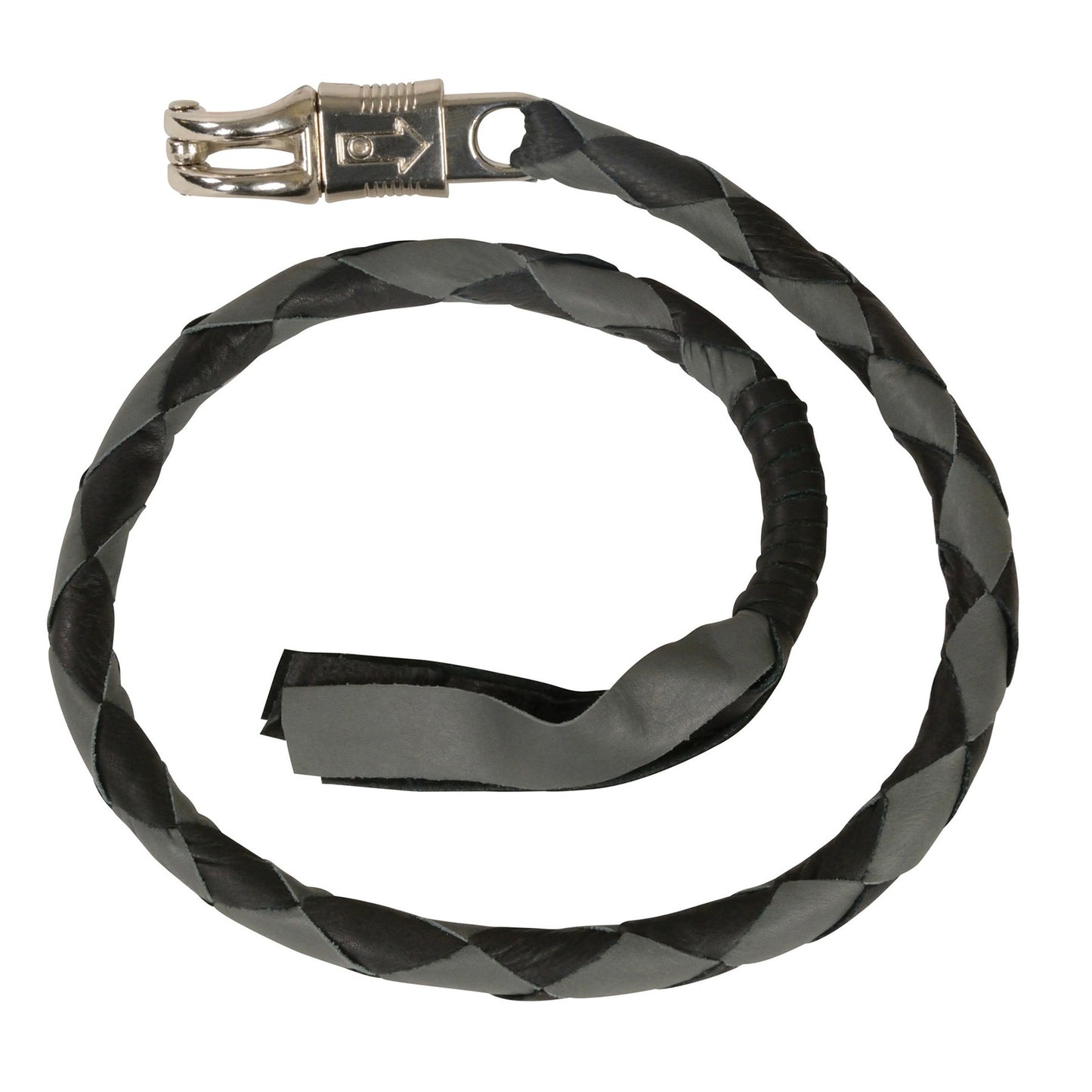Leather “Get Back” Whip for Motorcycles