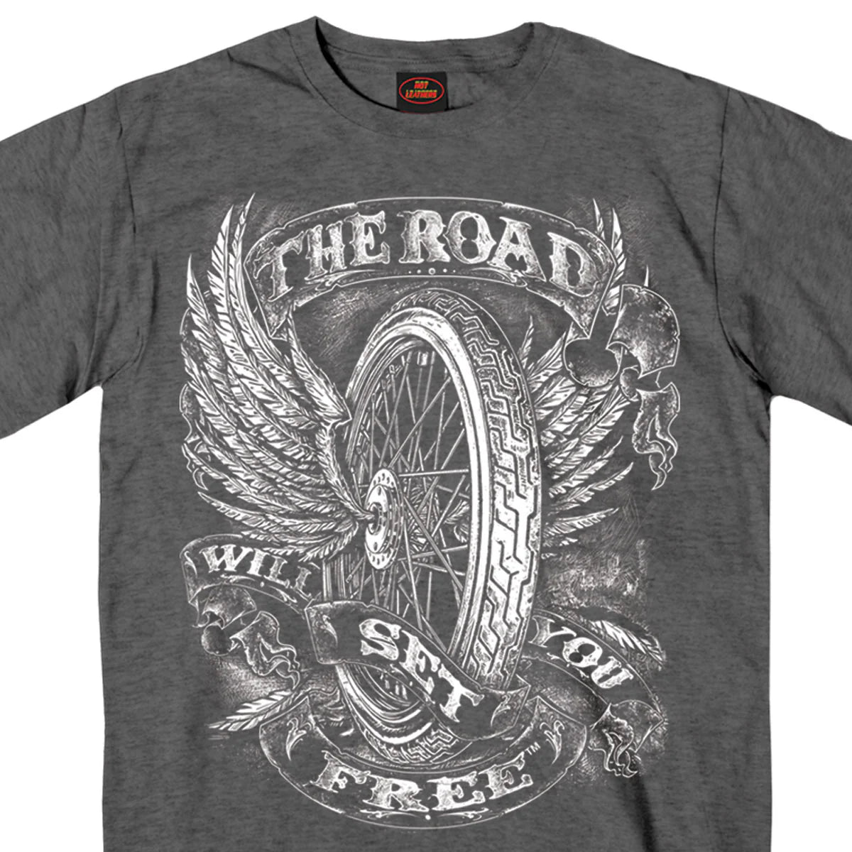 Men’s ‘Flying Wheel’ Charcoal Heather T-Shirt