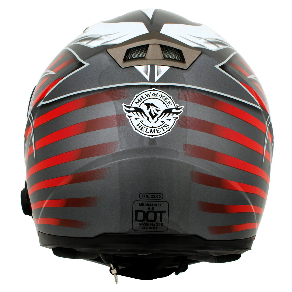 Milwaukee Full Face Helmet – Music & Phone Call Ready- Red or Blue