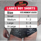 Hot Leathers Poke Around Ladies Boy Shorts