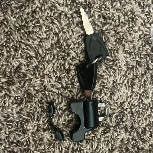 HandleBar Helmet Lock