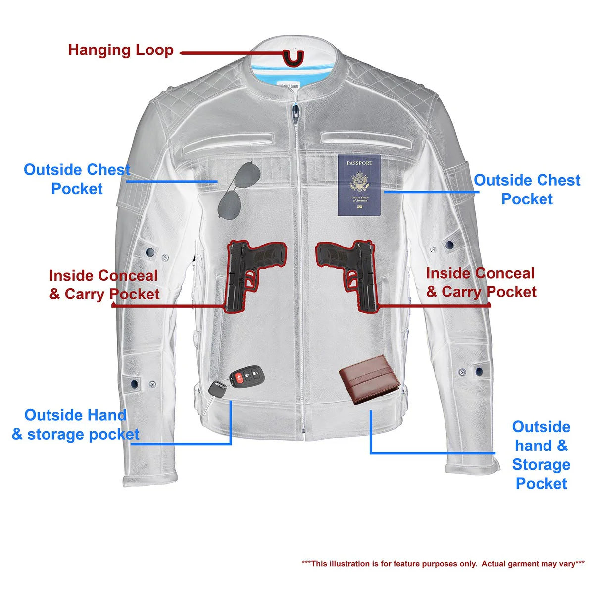 🔥 Milwaukee Leather MLM1545 — Quilted Style. Triple Vents. Premium Leather Built for the Open Road 🔥