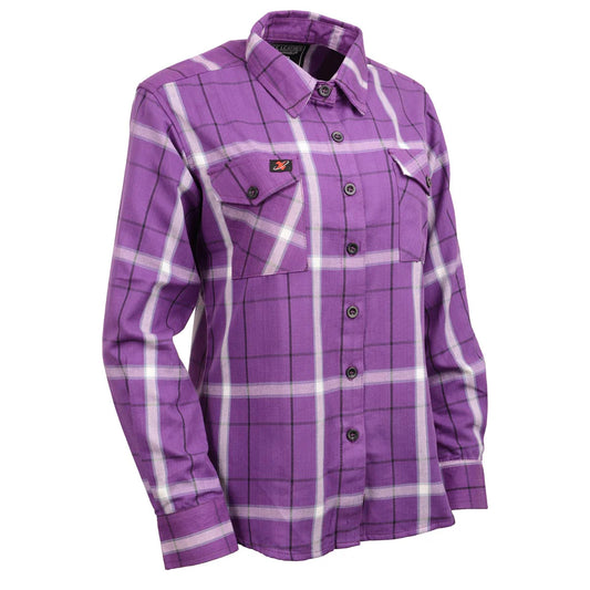Women's Casual Long Sleeve Cotton Casual Flannel Shirt