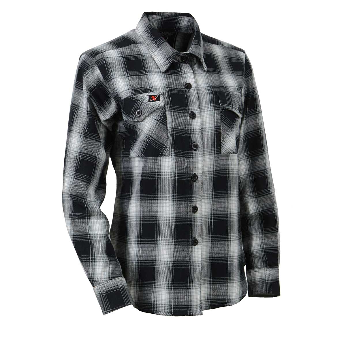 Women's Casual Long Sleeve Cotton Casual Flannel Shirt