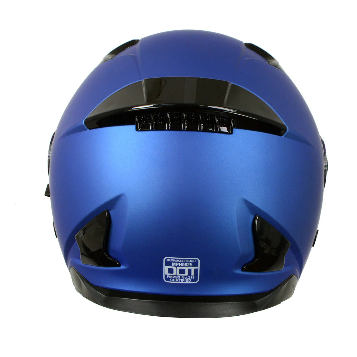 Shift Open Face 3/4 Blue Helmet Biker w/ Drop Down Visor   *Blue or Neon Yellow