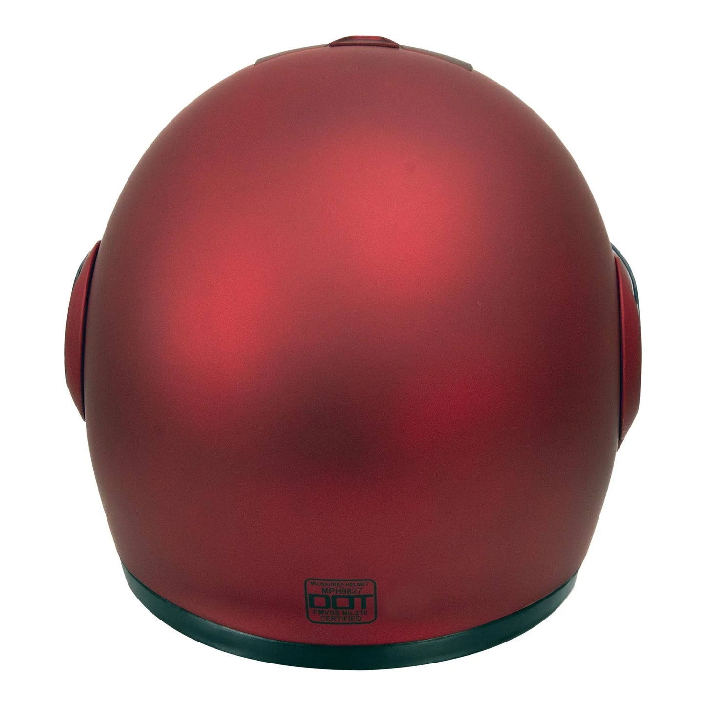 Cypher Flat Red Advanced Motorcycle Modular Helmet w/ Drop Down Visor