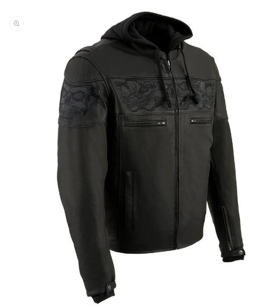 Milwaukee Leather Men's Black Jacket