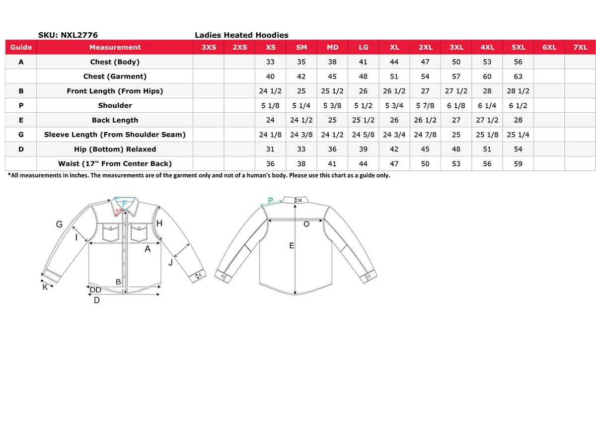 Women’s Camo Battery-Heated Zip Front Hoodie