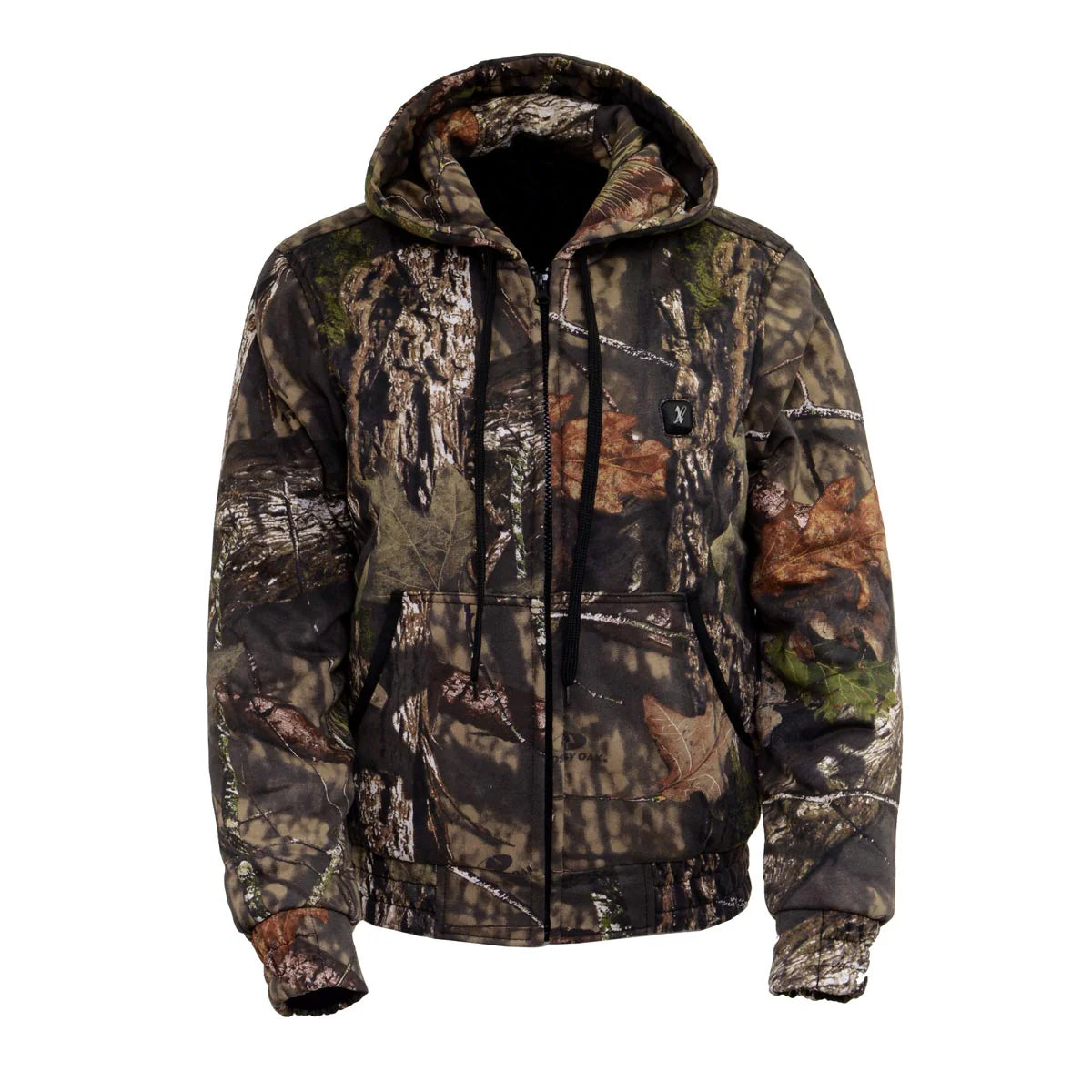 Women’s Camo Battery-Heated Zip Front Hoodie