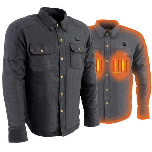 🔥 NexGen “Scorcher” Heated Denim Jacket — Classic Style. Serious Heat. Ride Longer. 🔥